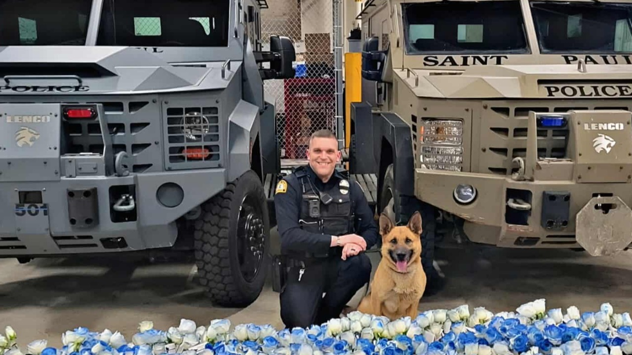 Passing of K-9 St. Paul Officer - Eric McArthur