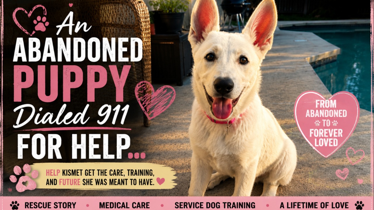 An Abandoned Puppy Dialed 911 for Help— and Is Rescuing the Dispatcher Who Answered