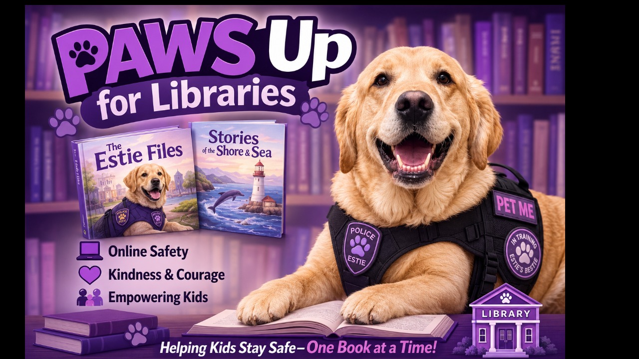 PAWS Up for Libraries - Helping Kids Stay Safe One Book at a Time