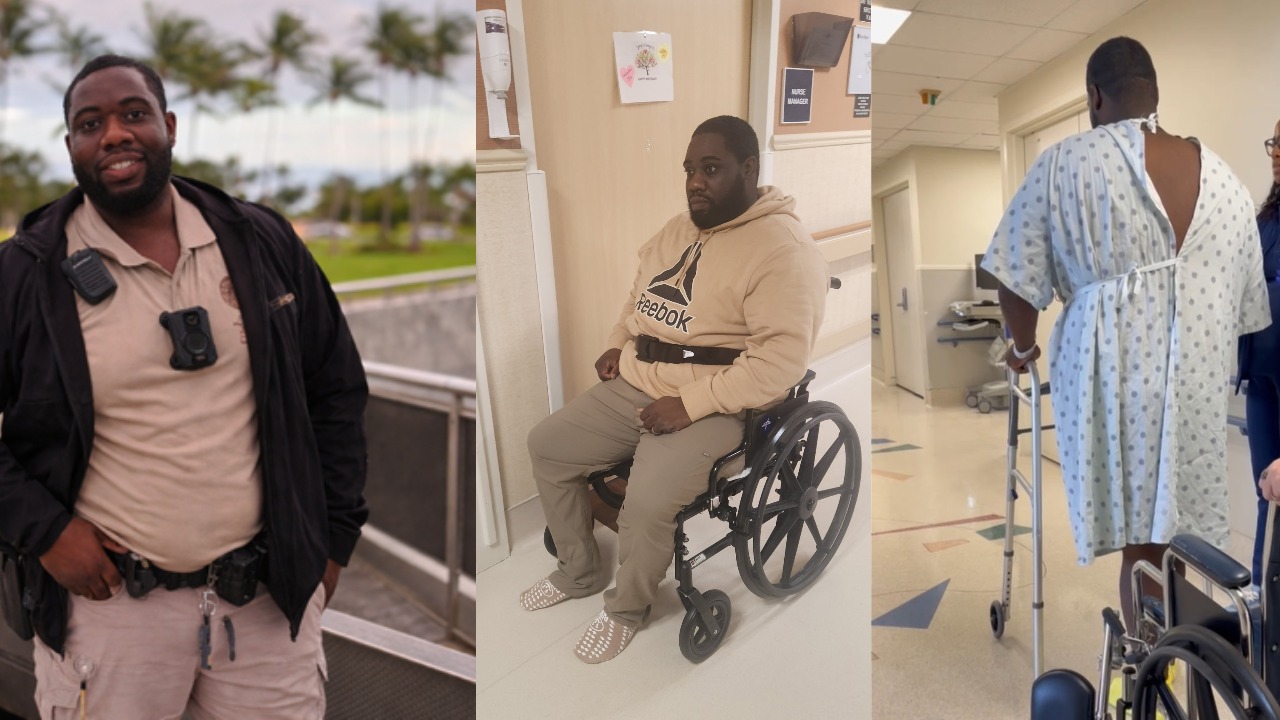Standing strong for Ken - Stroke Recovery