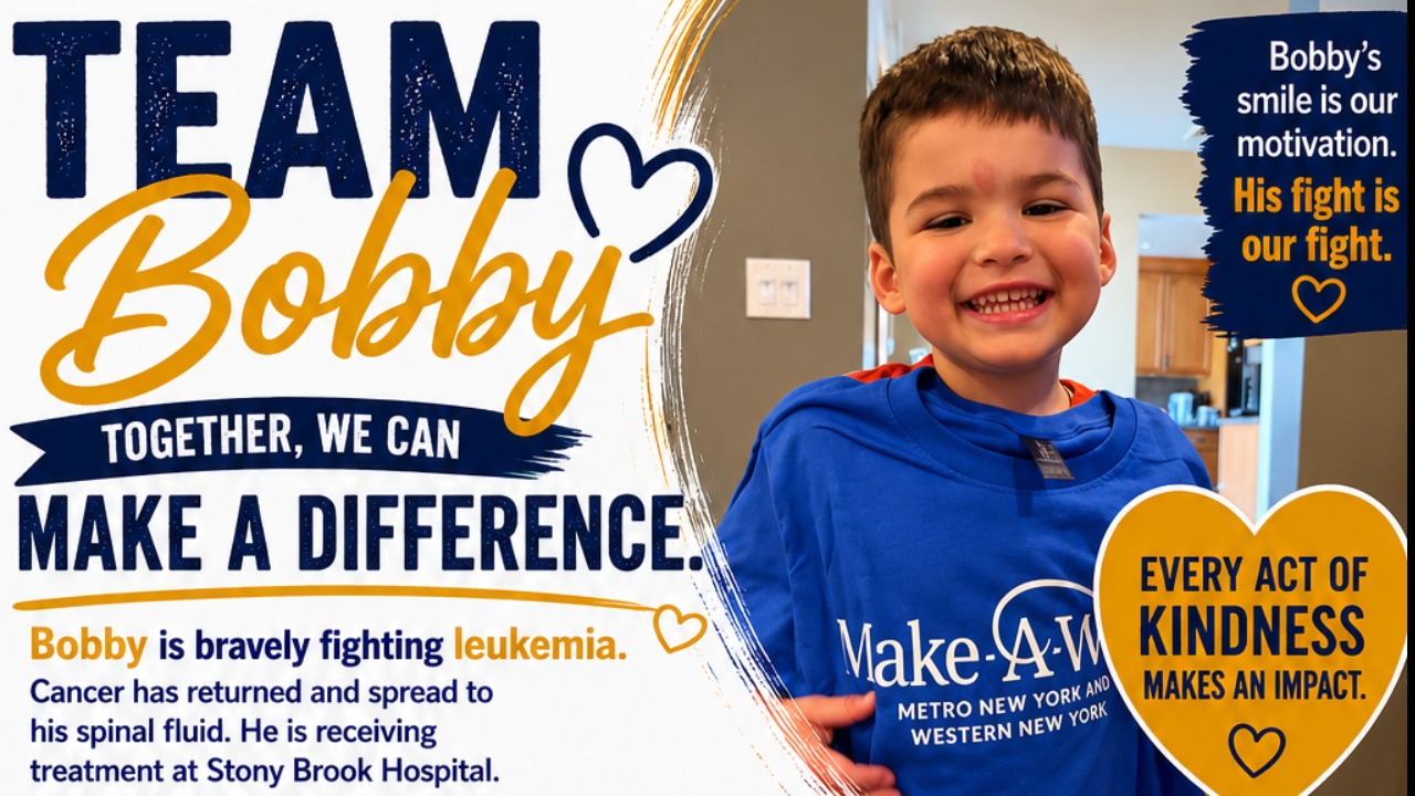 Help Bobby The Brave Fight Leukemia Again