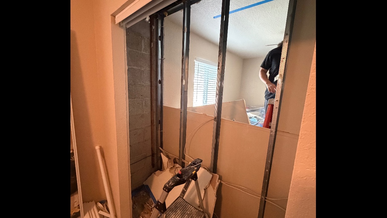 Rebuilding Darius’s home after mold and roof issues